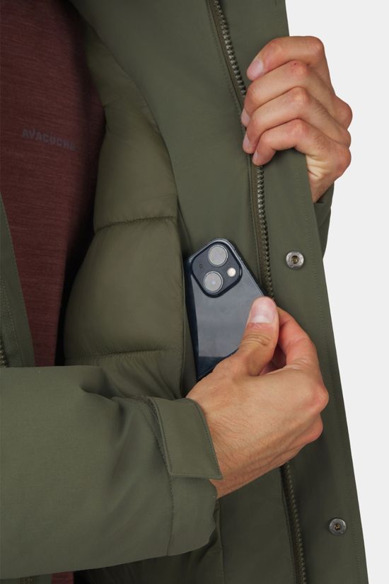 Ayacucho Mens Highland Winter Parka IV Moss