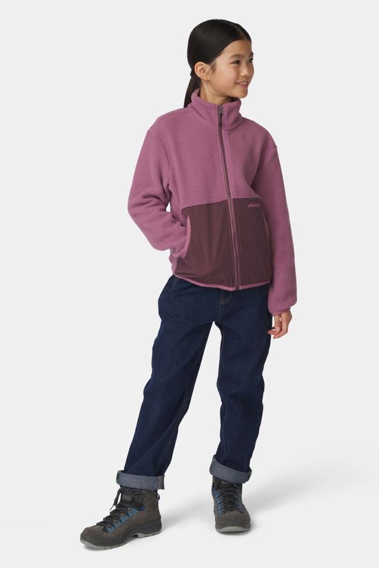 Ayacucho Kids Paia Colourblock Fleece Pink