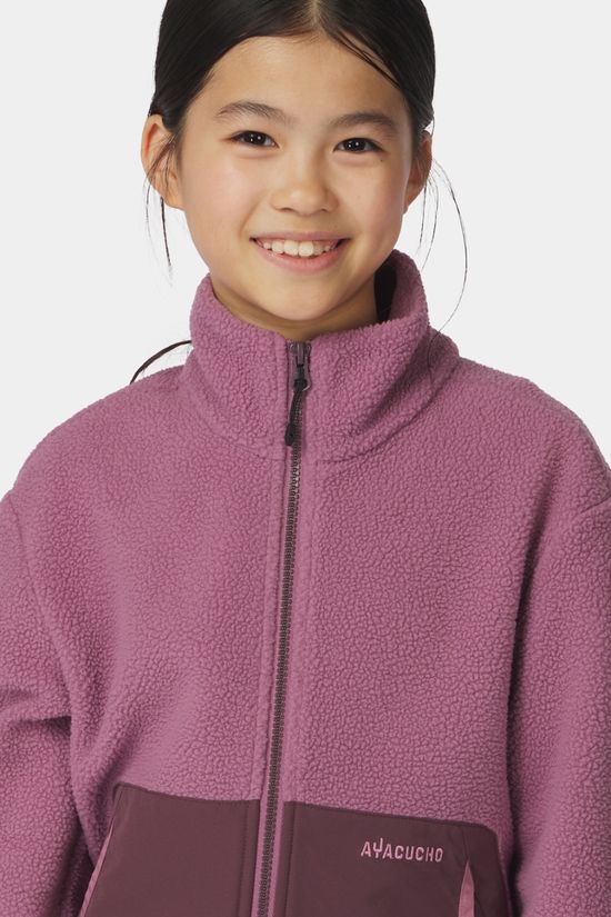 Ayacucho Kids Paia Colourblock Fleece Pink