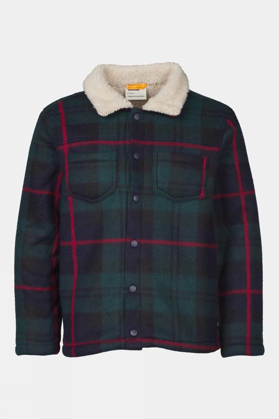 Ayacucho Kids Albert Overshirt Green Check