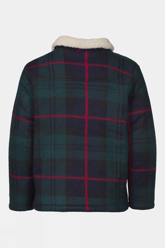 Ayacucho Kids Albert Overshirt Green Check