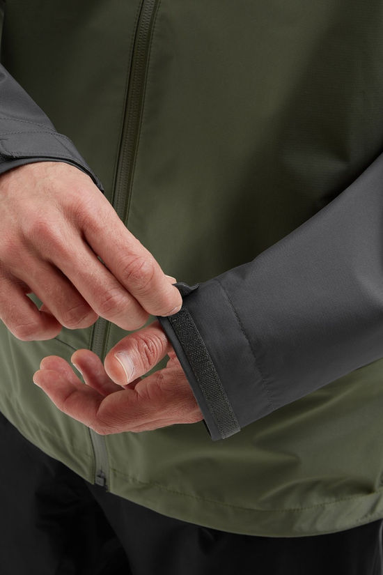 Rab Mens Arc Eco Jacket Graphene/Light Khaki