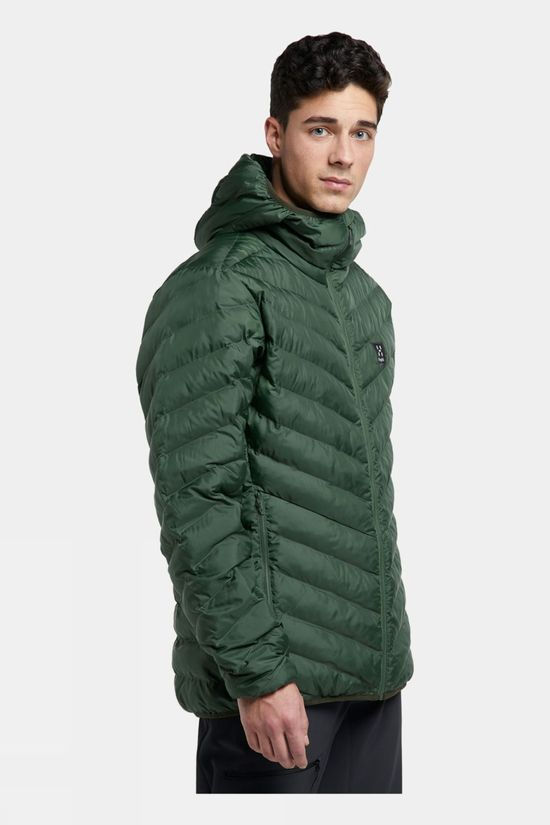 Haglofs Mens Särna Mimic Hooded Jacket Fjell Green