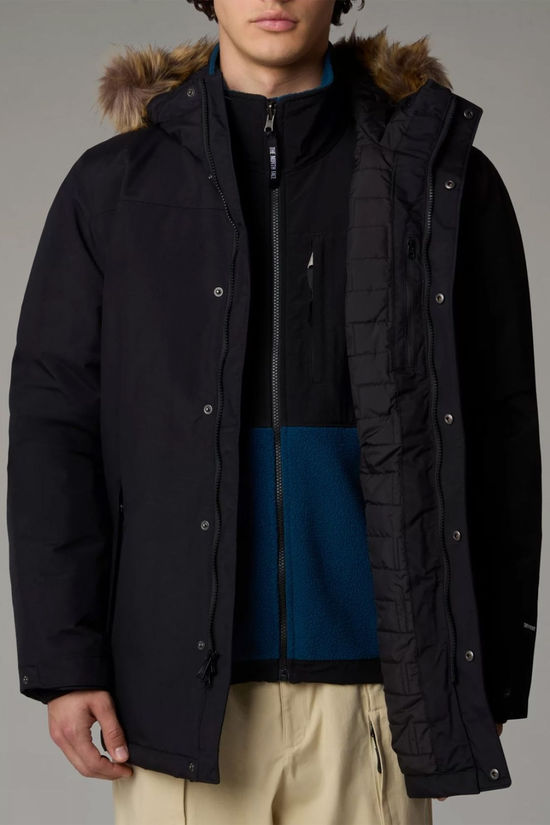 The North Face Mens Recycled Zaneck Jacket Tnf Black/Tnf Black