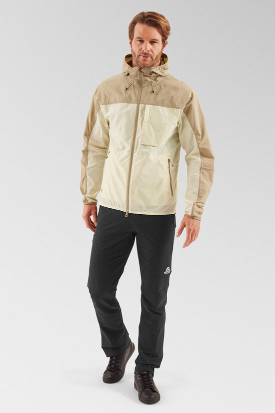 Fjallraven Mens High Coast Wind Jacket Chalk White-Fossil