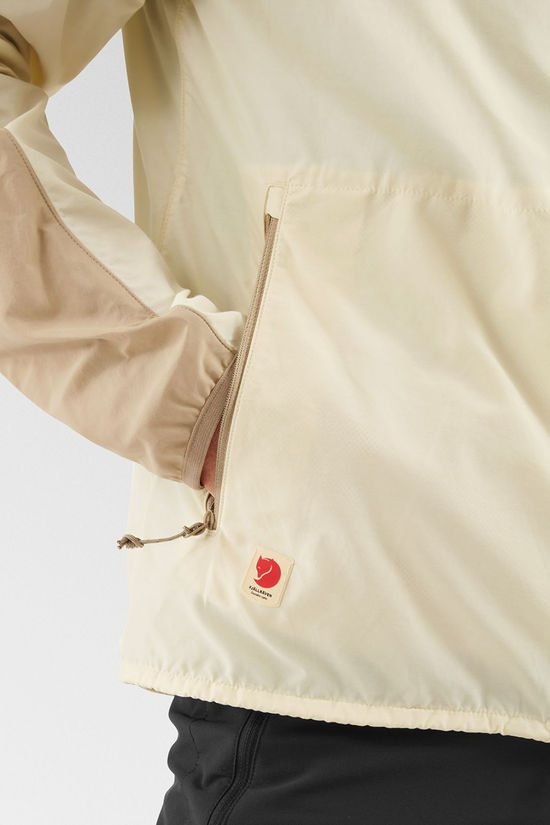 Fjallraven Mens High Coast Wind Jacket Chalk White-Fossil