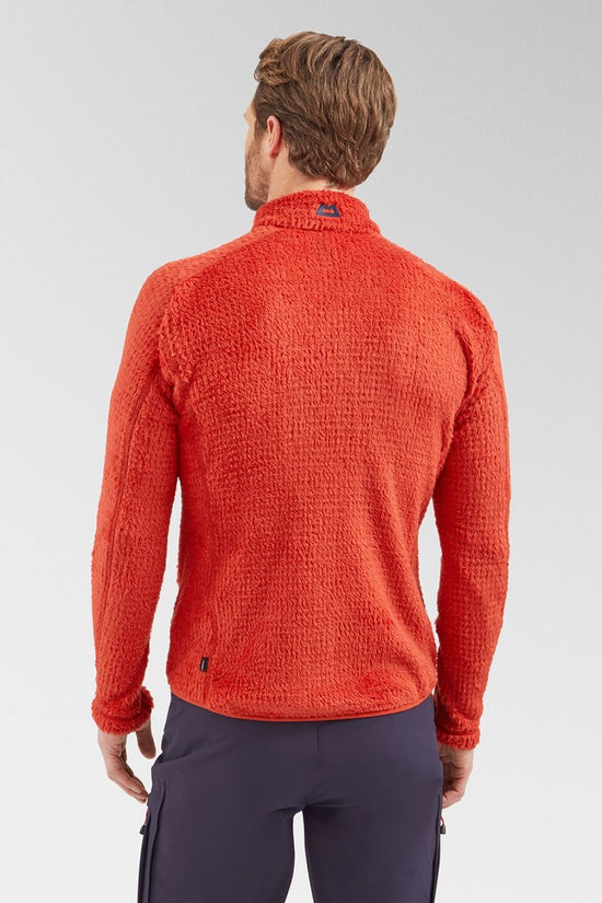 Mountain Equipment Mens Concordia Fleece Jacket Red Rock