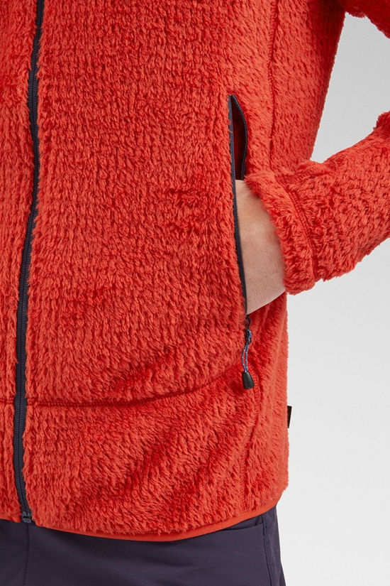 Mountain Equipment Mens Concordia Fleece Jacket Red Rock