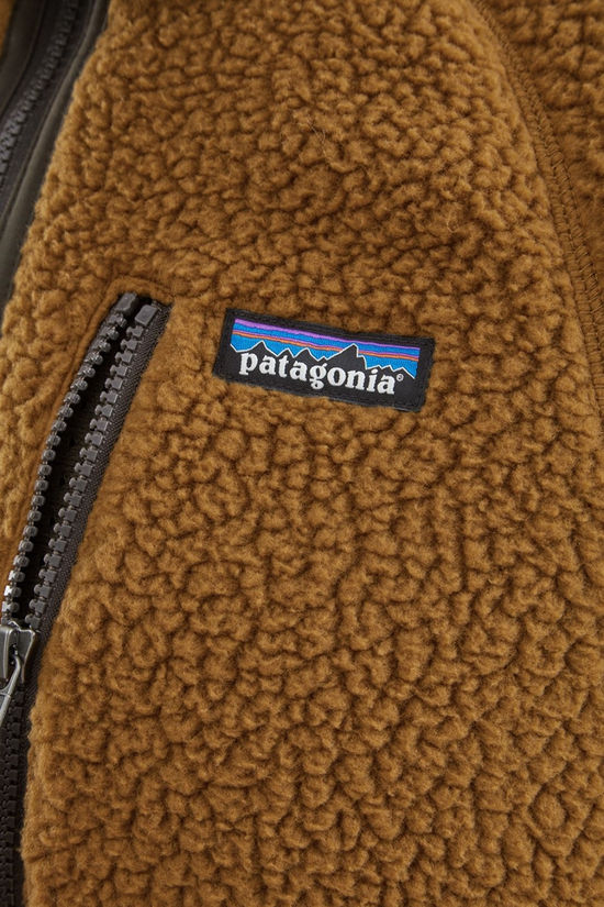 Patagonia Mens Retro Pile Fleece Jacket Shelter Brown