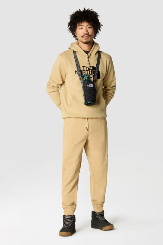 The North Face Mens Drew Peak Hoodie Pullover Khaki Stone