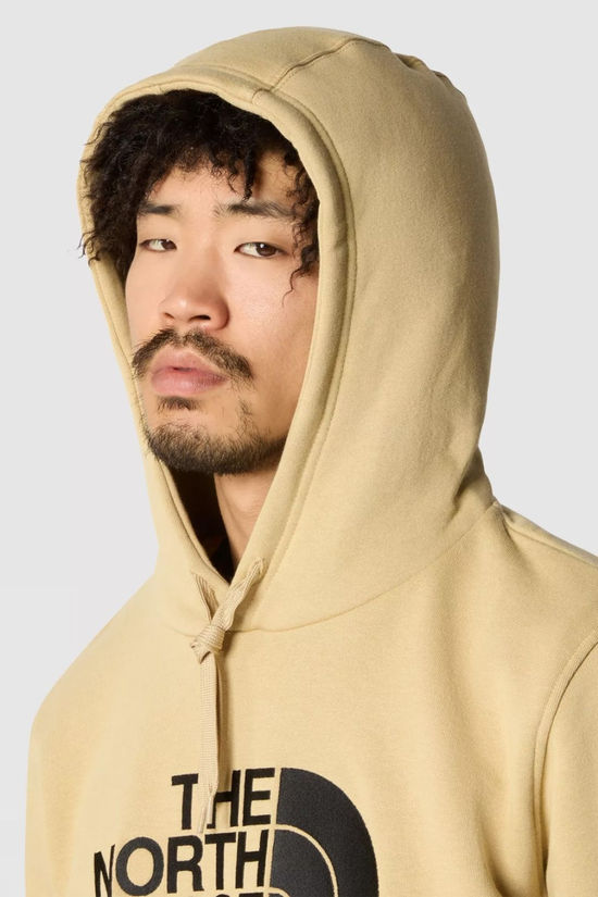 The North Face Mens Drew Peak Hoodie Pullover Khaki Stone