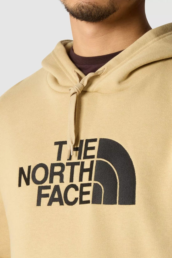 The North Face Mens Drew Peak Hoodie Pullover Khaki Stone