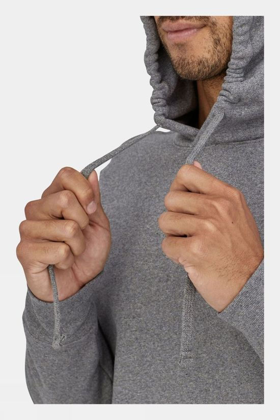 Patagonia Mens P-6 Label Uprisal Hoody Gravel Heather