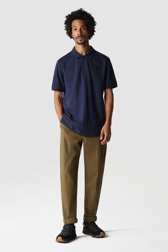The North Face Mens Piquet Polo Shirt Summit Navy