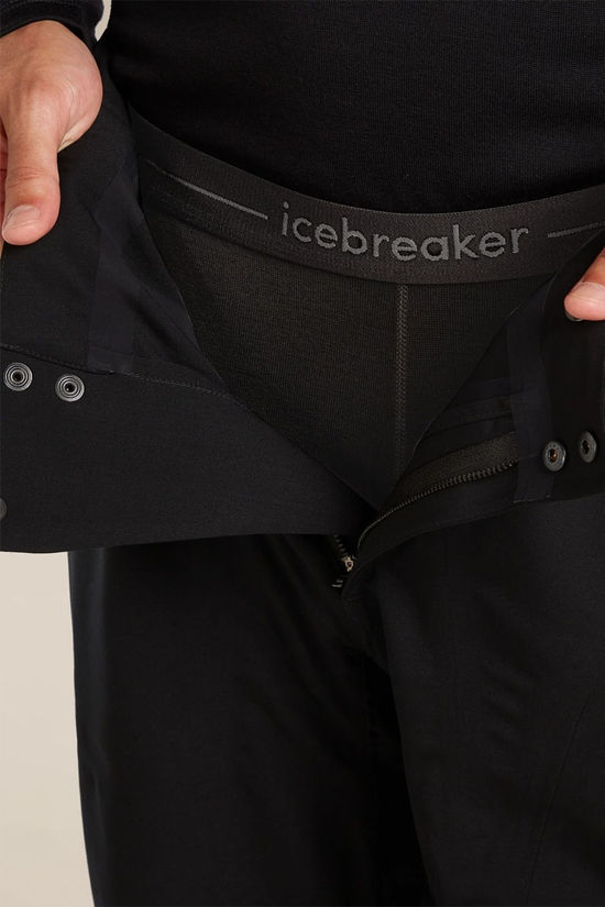 Icebreaker Mens 260 Base Layer Bottom Black/ Monsoon