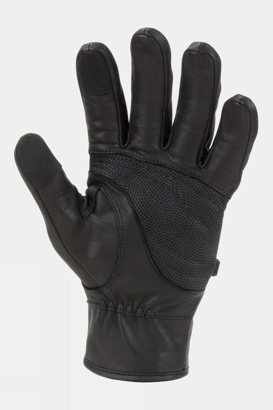 Sealskinz Mens Waterproof Cold Weather Gloves with  Fusion Control  Grey/Black