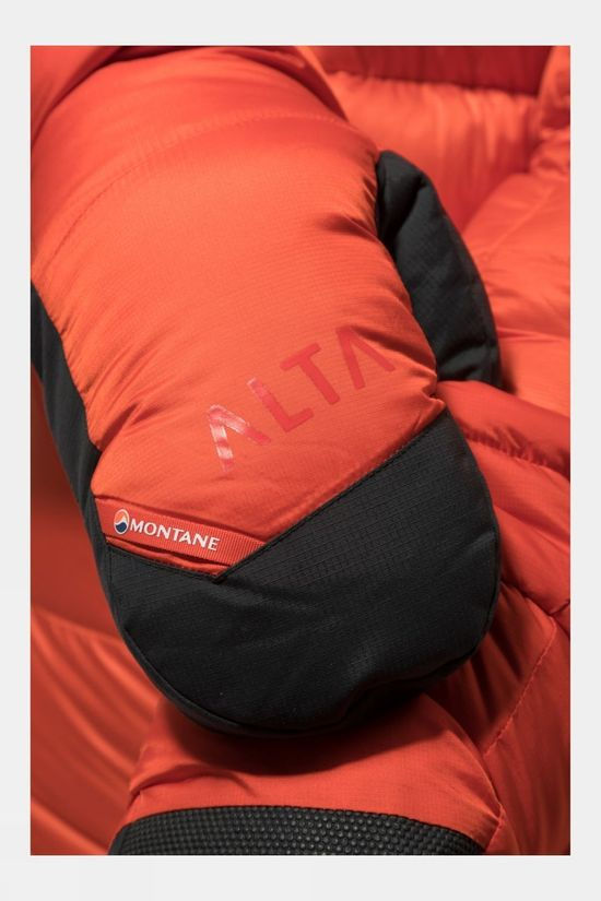 Montane Unisex Alpine 850 Down Mitts Firefly Orange