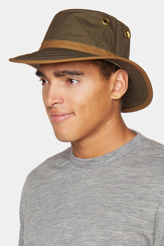 Tilley Mens TWC7 Outback Hat Green/British Tan