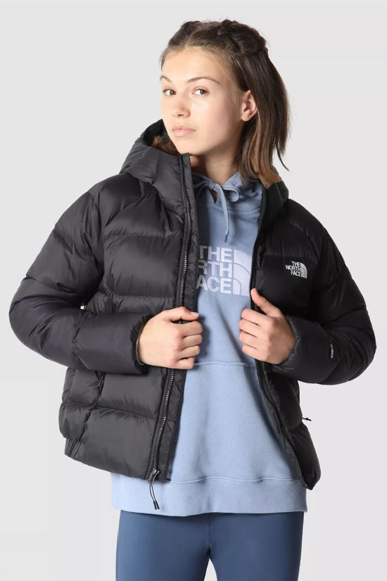 The North Face Womens Hyalite Down Hooded Jacket TNF Black