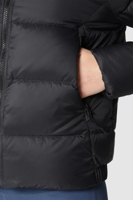 The North Face Womens Hyalite Down Hooded Jacket TNF Black