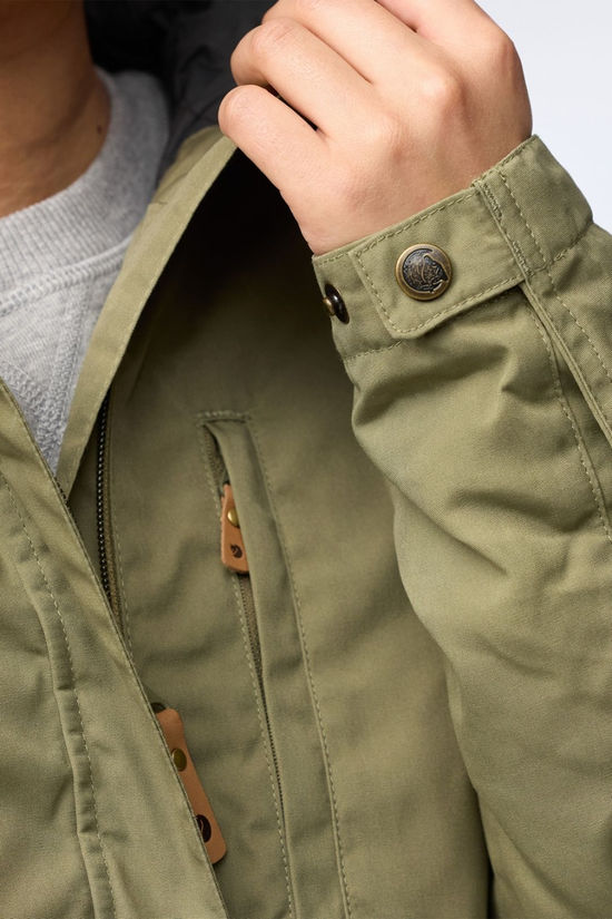 Fjallraven Womens Kiruna Padded Parka Green