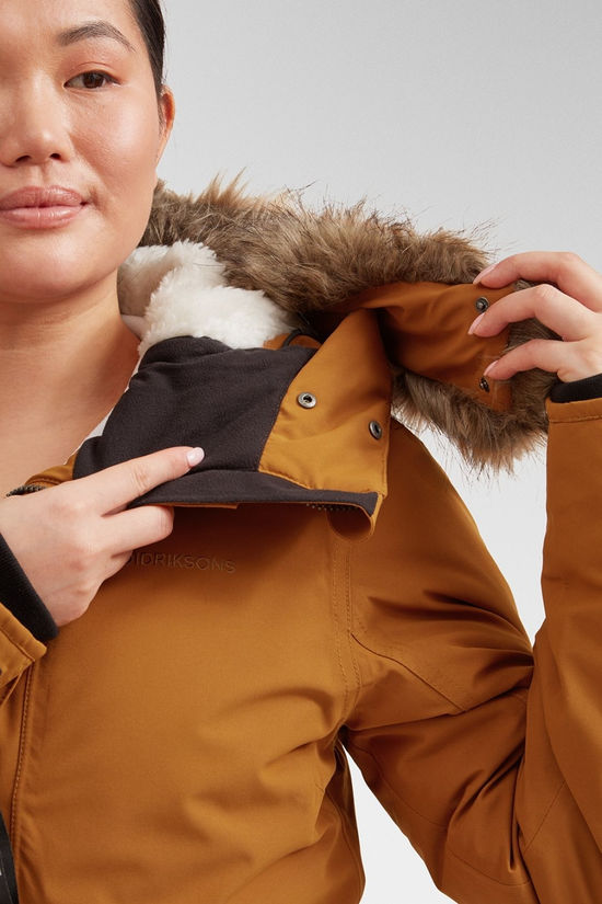 Didriksons Womens Anette Parka Cayenne