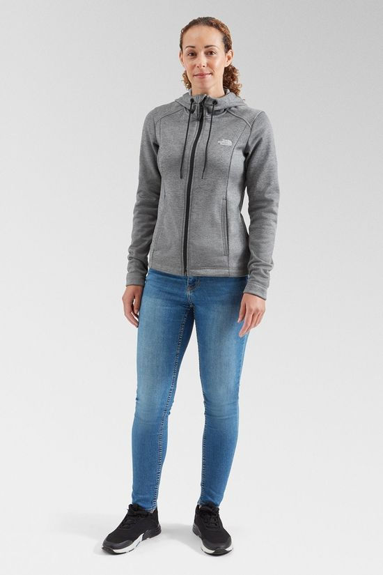 The North Face Womens Selsley Fleece Jacket TNF Medium Grey Heather