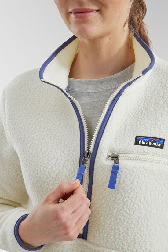Patagonia Womens Retro Pile Marsupial Fleece Natural