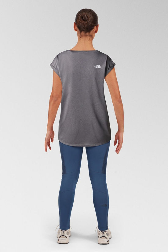 The North Face Womens Tanken Tank T-Shirt Smoked Pearl Dark Heath