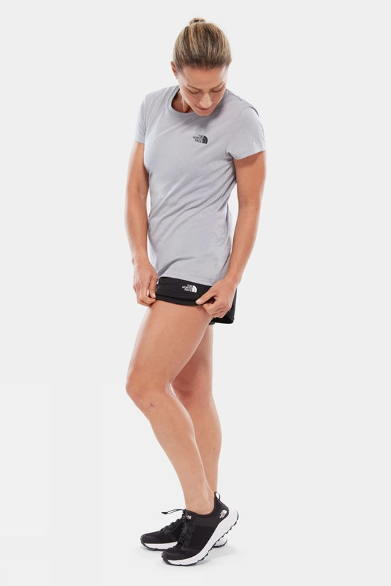 The North Face Womens Reaxion Amp Crew T-Shirt TNF Light Heather Grey