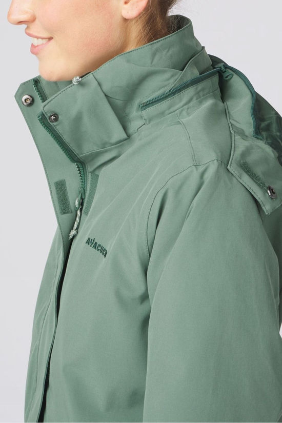 Ayacucho Womens Adventure 3-In-1 Jacket Sage Leaf/Sage Leaf Melange
