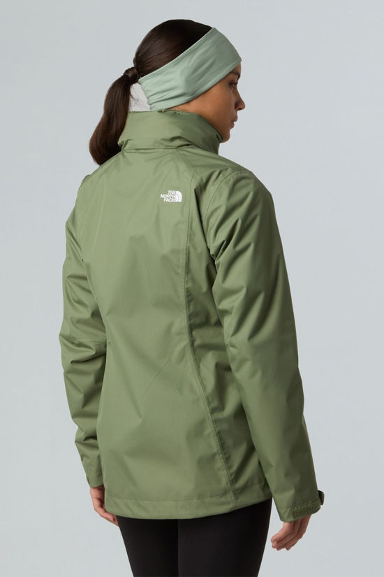 The North Face Womens Evolve II Triclimate 3-in1 Jacket Bark Mist/Slate Moss
