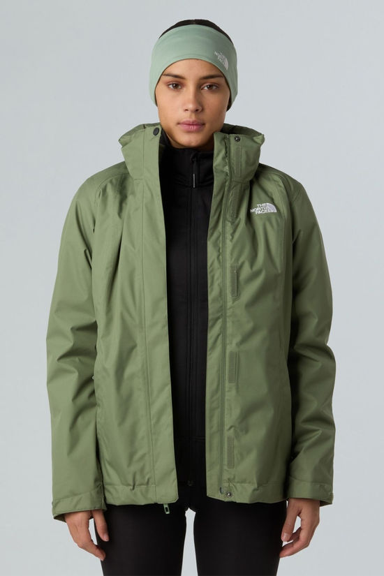 The North Face Womens Evolve II Triclimate 3-in1 Jacket Bark Mist/Slate Moss