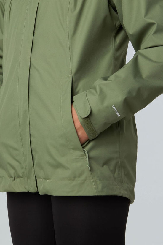 The North Face Womens Evolve II Triclimate 3-in1 Jacket Bark Mist/Slate Moss