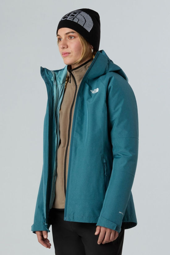 The North Face Womens Inlux Triclimate 3-In-1 Jacket  Space Dark Heather-Blue Eclipse