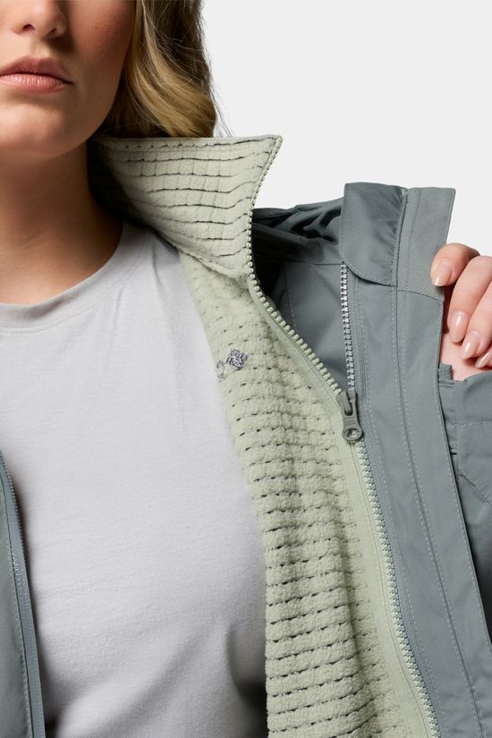 Columbia Womens Trailborne Interchange 3-In-1 Jacket Sedona Sage