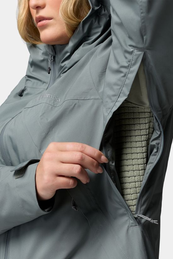 Columbia Womens Trailborne Interchange 3-In-1 Jacket Sedona Sage
