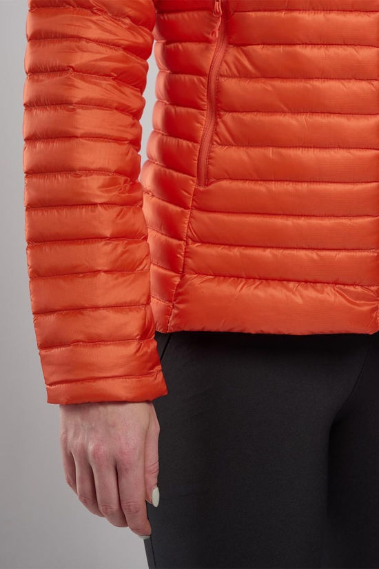 Montane Womens Anti-Freeze Lite Hooded Jacket Tigerlily
