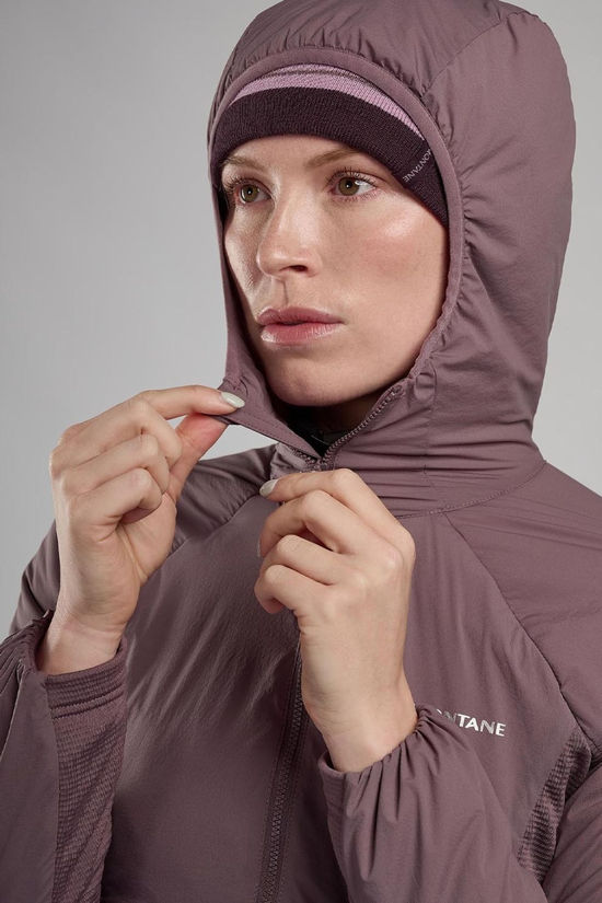 Montane Womens Fireball Lite Hooded Jacket Moonscape