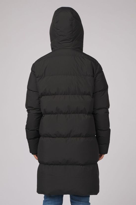 Ayacucho Womens Aarhus Recycled Long Down Jacket Black