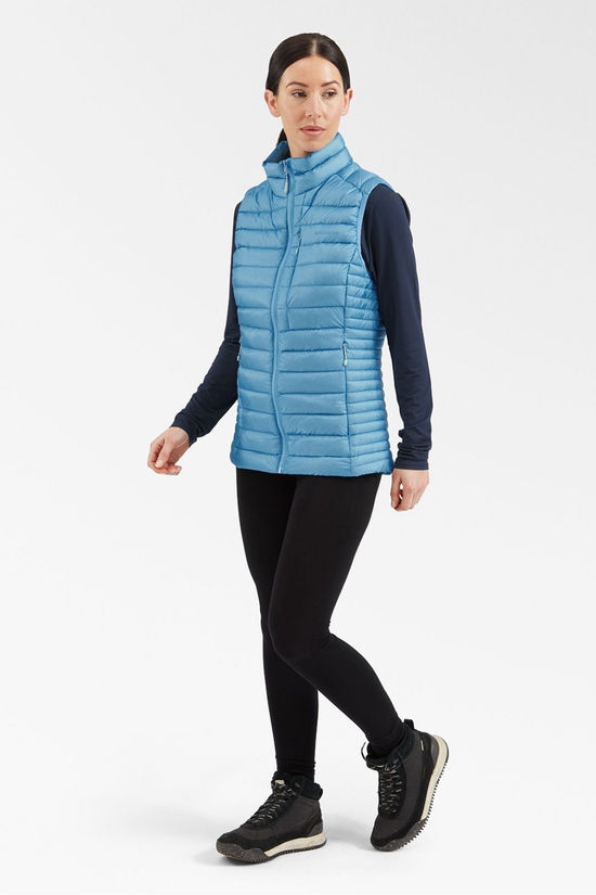 Ayacucho Womens Mountain Lightweight Down Gilet Light Blue