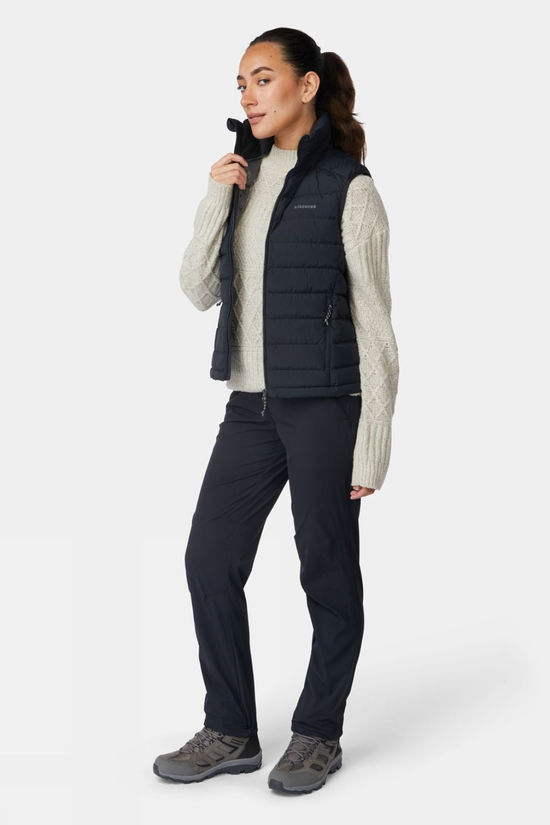Ayacucho Womens Adventure Lightweight Down Gilet Black