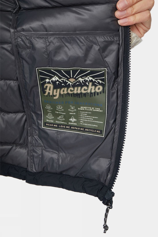 Ayacucho Womens Adventure Lightweight Down Gilet Black