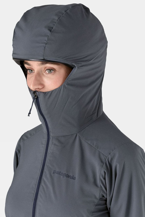Patagonia Womens Nano-Air Ultralight Full-Zip Hoody Jacket Smolder Blue
