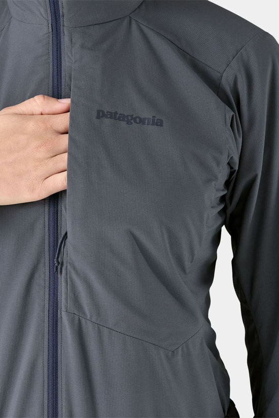 Patagonia Womens Nano-Air Ultralight Full-Zip Hoody Jacket Smolder Blue