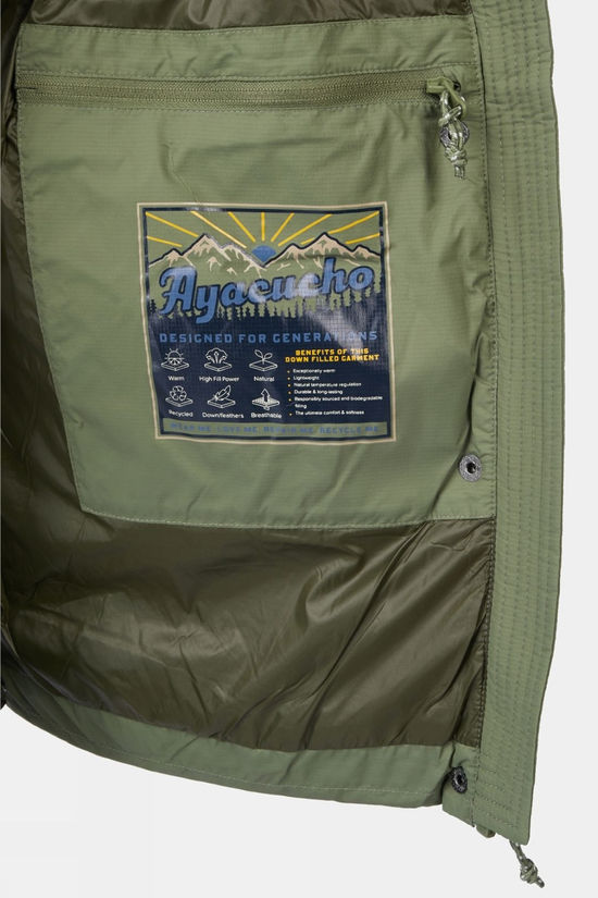 Ayacucho Womens Ashness Down Jacket Olivine
