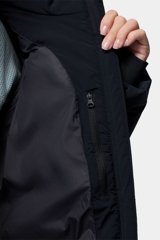 Columbia Womens Amaze Puff Mid Hooded Jacket  Black