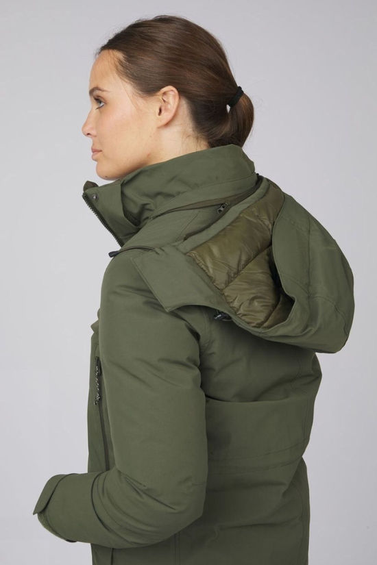 Ayacucho Womens Highland Winter Jacket III Moss