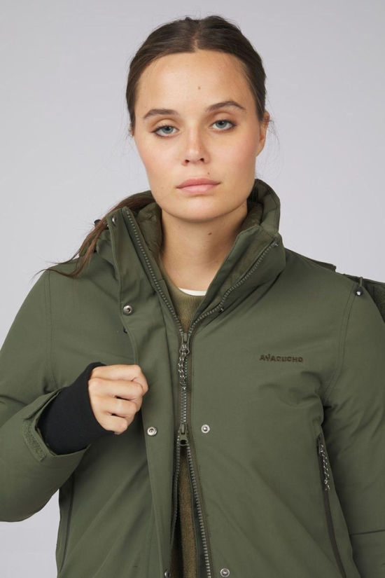 Ayacucho Womens Highland Winter Jacket III Moss
