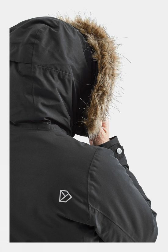 Didriksons Womens Meralda Parka Black